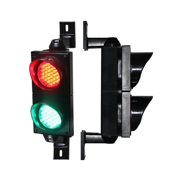 100mm lampu sinyal lalu lintas merah-hijau
